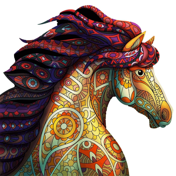 Horse of Knowledge – Wooden Jigsaw Puzzle