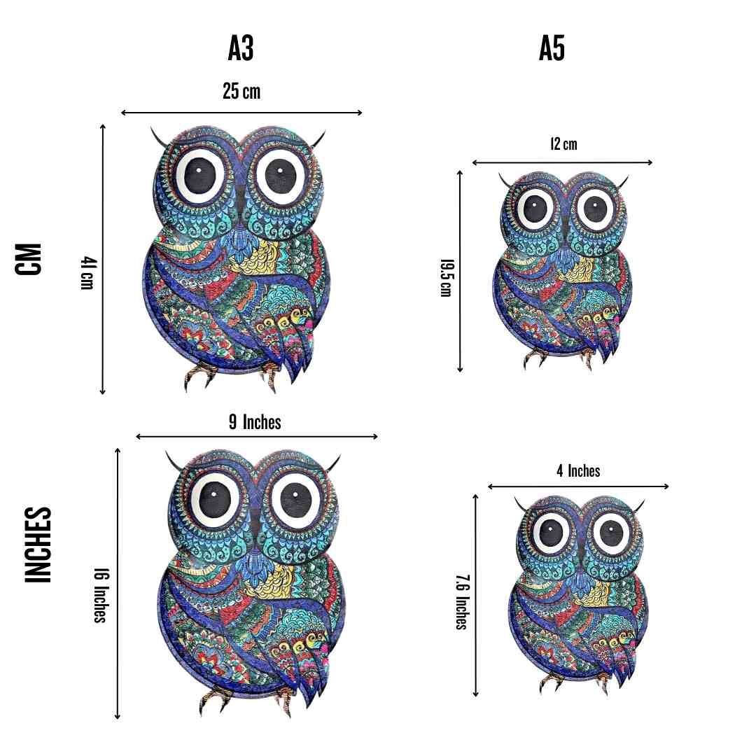 Owl’s Gaze – Jigsaw Puzzle