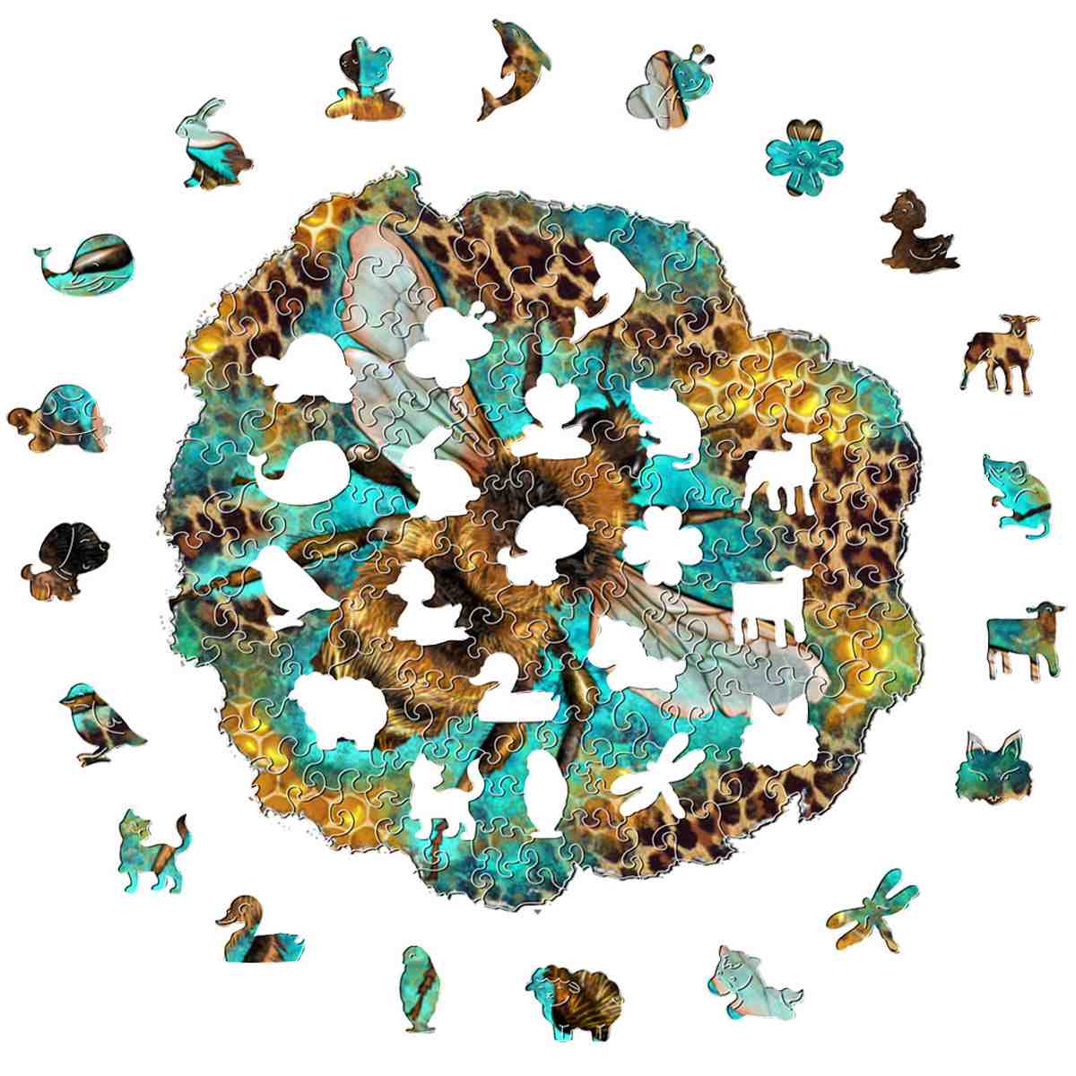 Bee’s Magic – Wooden Jigsaw Puzzle