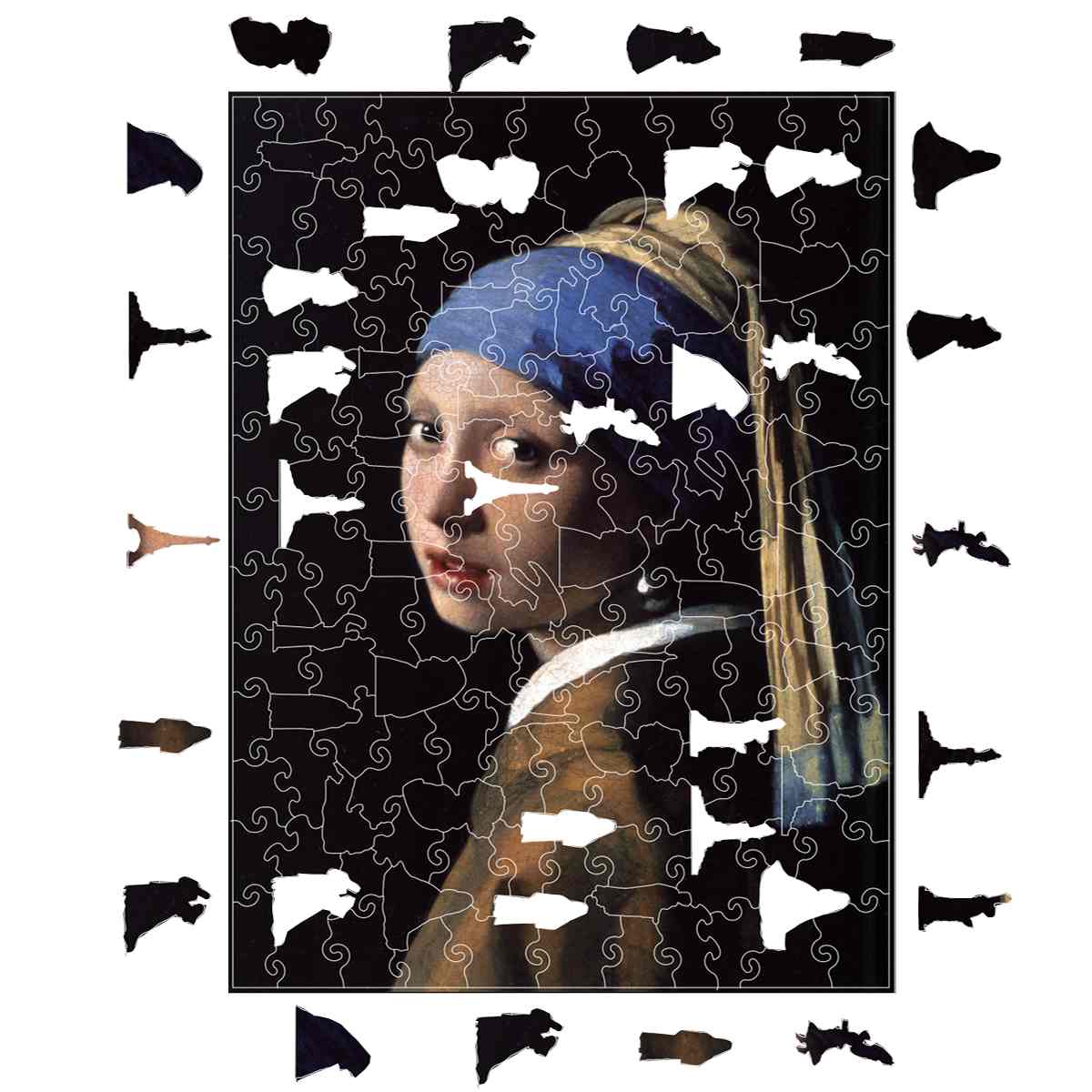 The Girl with Grace – Wooden Jigsaw Puzzle
