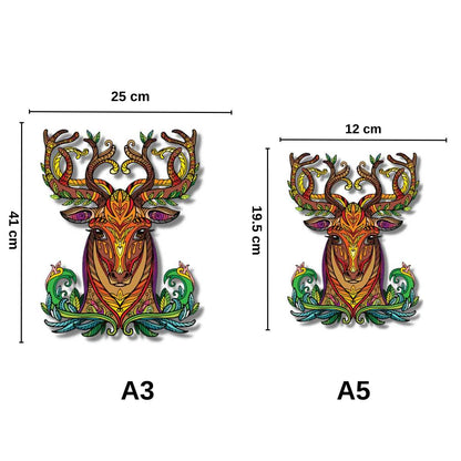The Majestic Stag – Wooden Jigsaw Puzzle