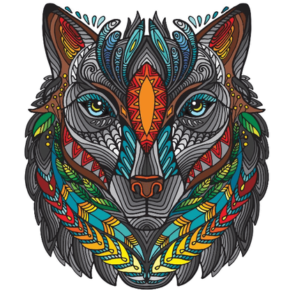 Wolf Soldier - Wooden Jigsaw Puzzle