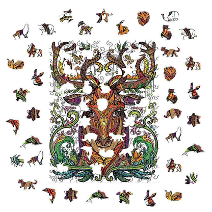 The Majestic Stag – Wooden Jigsaw Puzzle