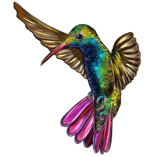 Hummingbird - Wooden Jigsaw Puzzle