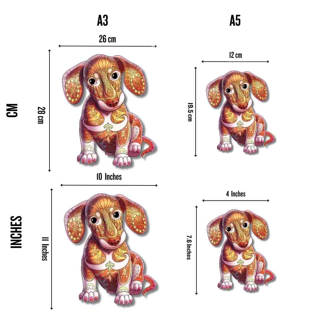 Furry Friend – Wooden Jigsaw Puzzle