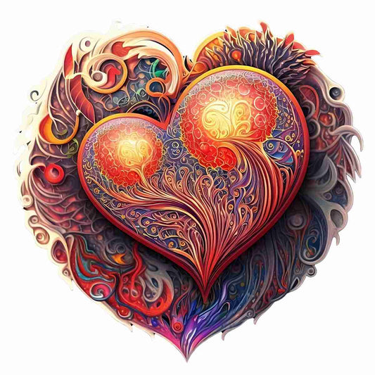 Heart Connection – Wooden Jigsaw Puzzle