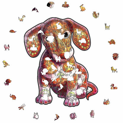 Furry Friend – Wooden Jigsaw Puzzle