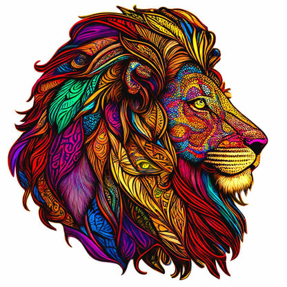 Lion - Wooden Jigsaw Puzzle