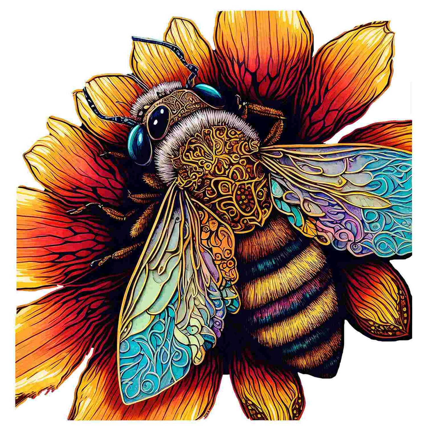 Busy Bee – Wooden Jigsaw Puzzle